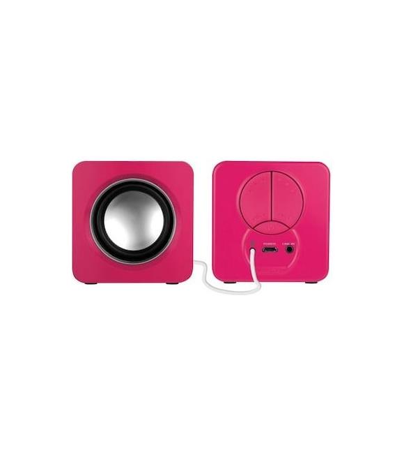 Arctıc S111 Bluetooth 1+1 Taşınabilir Speaker ( Pembe ) 12 Saat Çalışma Süresi Taşıma Çanta Hediyeli_1