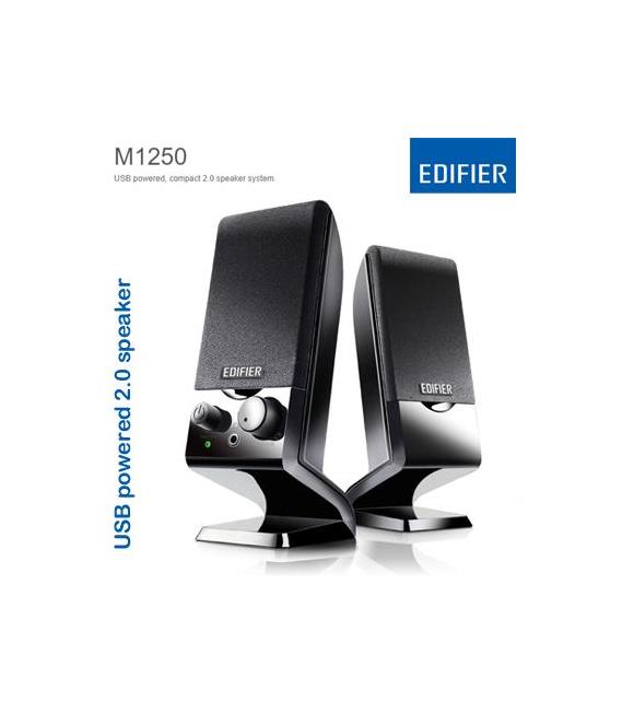 Edıfıer Multimedia Series m1250 1.2w Rms Usb Hoparlör Siyah