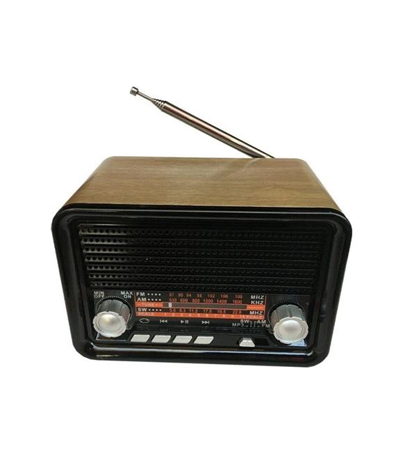 Everton RT-302 Bluetooth-USB-SW-FM Şarjlı Nostaljik Radyo