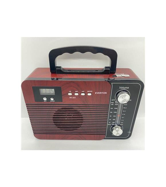 Everton RT-351 Bluetooth-USB-SD-FM Nostaljik Radyo