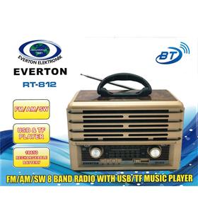 Everton RT-812  Bluetooth-USB-SD-FM Nostaljik Radyo