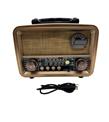 Everton RT-827 Bluetooth-USB-SD-FM Şarjlı Nostaljik Radyo (Solar Güneş Panelli)