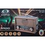 Everton Rt-569  Bluetooth Fm-Usb-Tf-Aux Güneş Enerjili Şarjlı Nostaljik Radyo