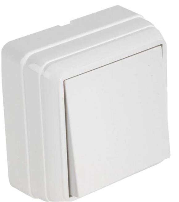 Mutlusan Bron Sıva Üstü Anahtar Beyaz ( 2160 301 0201)