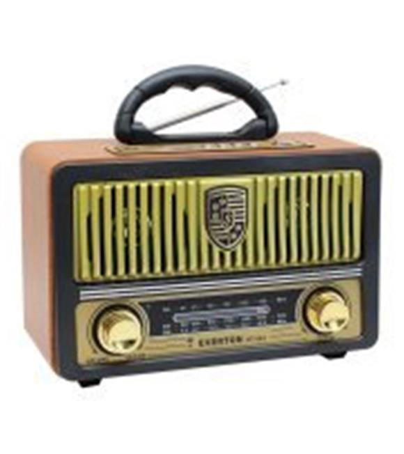 Everton Rt-863 Bluetoot Fm-Usb-Tf-Aux Kumandalı Nostaljik Radyo