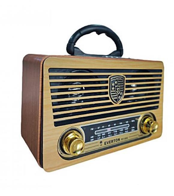 Everton Rt-864 Bluetooth Fm-Usb-Tf-Aux Nostaljik Radyo Kumandalı