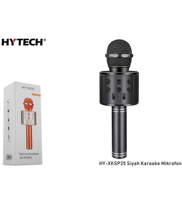 Hytech HY-XKSP35 Siyah Karaoke Mikrofon