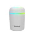 Asonic HN21 Matte Beyaz 2W 300ML kapasiteli 4 Saat Çalışabilir RGB Mini Oda Nemlendirici