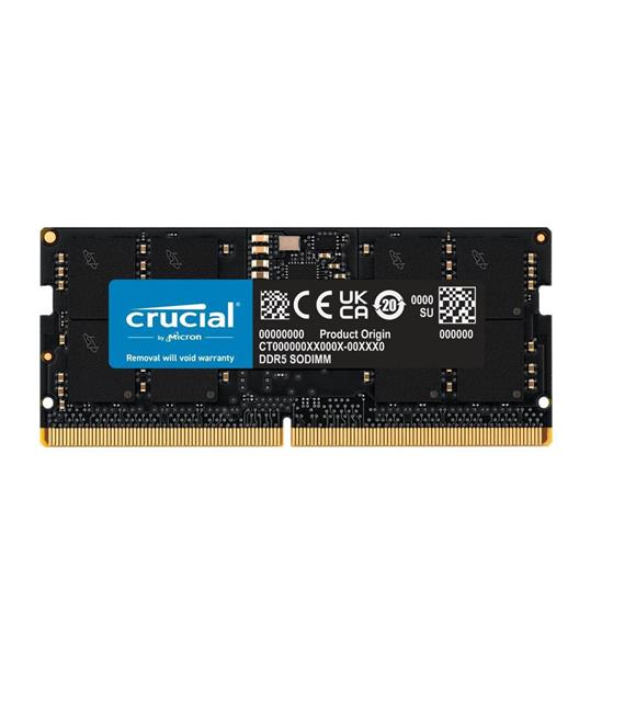 Crucial Basics 16GB DDR5 4800MHz CB16GS4800E CL40 1.1V SODIMM Notebook Ram