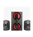 Mikado MD-221BT 2+1 40W Siyah Multimedya FM-BT-SD-USB Speaker Hoparlör