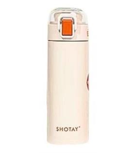 Shotay ST-8191 450ml Beyaz Çelik Termos