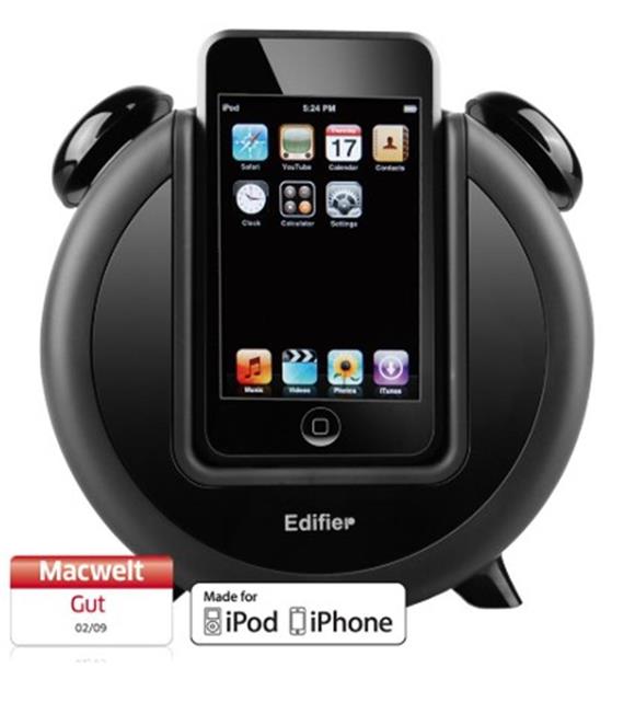 EDIFIER Image Series IF200PLUS 6W RMS iPod, Hoparlör Siyah, BLUETOOTH Bluetooth Hoparlör