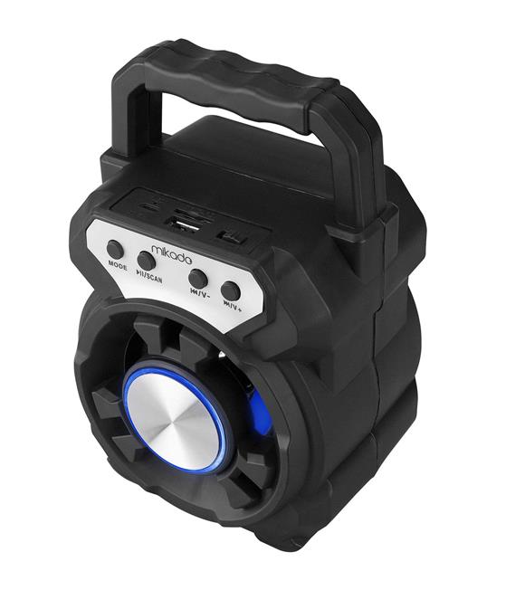 Mikado MD-BT65S 5W 800mAh 3.7V Siyah USB-TF Cart - Bluetooth Taşınabilir Speaker