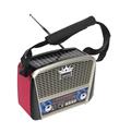 Mikado MDR-8BT PLUS Siyah-Altın Klasik Radyo Solar Panelli Usb-TF Destekli Bluetooth_1)