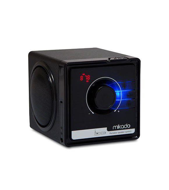 Mikado BT-236 3w+3w Siyah Bluetooth sd+mmc+fm Müzik Kutusu Speaker