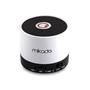 Mikado MD-14BT Şarjlı Beyaz Tf Kart Destekli Bluetooth Speaker
