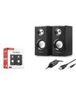Hadron HD6052 Bilgisayar Speaker Usb 2.0 1.1 7.5-9.4-14.8CM Siyah