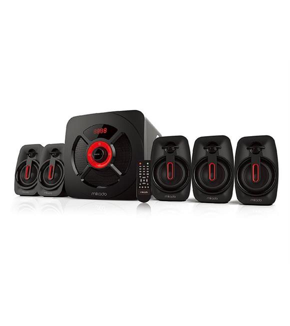 Mikado MD-730BT 5+1 30w-8w-5 Usb+SD+FM Destekli Bluetooth Speaker