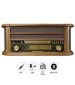 Mikado Nostalgia MN-P325 DÖNENCE Pikap Ahşap 2X5W Stereo Spk MP3 Çalar USB-Radyo-CD-Kaset -BT Müzik_4)