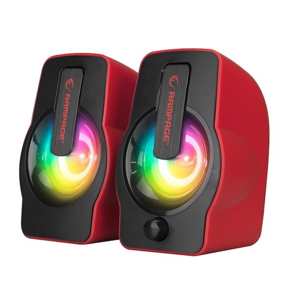 Rampage RMS-G7 Falsetto 2.0 6 Watt Kırmızı 5v Usb