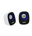 Snopy SN-120 Beyaz Mavi Usb Speaker_1)