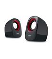 Snopy SN-120 Siyah Kırmızı Usb Speaker_1)