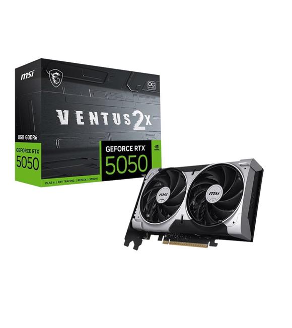 Msı GeForce RTX5050 Ventus 2X OC 8G 8GB GDDR6 128 Bit DLSS 4 Ekran Kartı