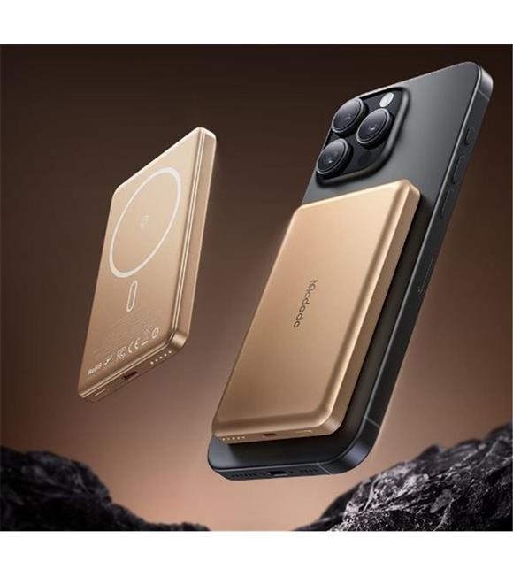 MCDODO MC-4642 5000mAh 20W Metal Ultra İnce Manyetik Kablosuz Powerbank