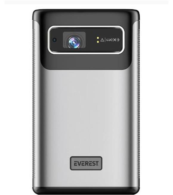 Everest PJ-DLP21 Gri 8000mAh Odaklamalı 960-540 4K 5400 Lümen Android 9.0 Dokunmatik DLP Projeksiyon