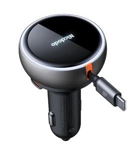 MCDODO CC-4850 80W USB-C Geri çekilebilir kablo Hızlı araç şarj cihazı