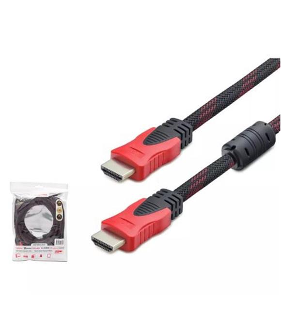 Hadron Hdx2017 10M   Hdmi Kablo Örgülü Siyah