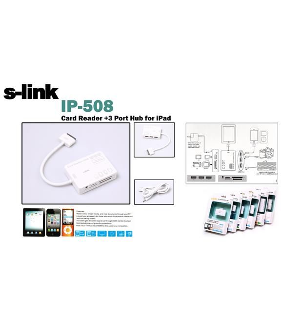 S-link IP-508 Ipad Kart Okuyucu