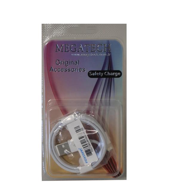 Megatech İphone 5 Şarj Kablosuz Foxconn Data Kablosu 1mt Cep Telefonu Aksesuarları