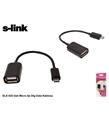 S-link SLX-425 Usb Micro 5p Otg Data Kablosu