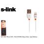 S-link SLP-502 Beyaz Data Şarj Kablosu iPhone 5-6 iPad 4-5-Mini