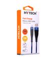 Hytech HY-X225 3A Micro Usb 1m Lacivert Data + Sarj Kablosu Cep Telefonu Aksesuarları