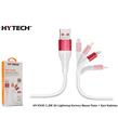Hytech HY-X330 1.2M 3A Lightning Kırmızı-Beyaz Dat
