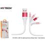 Hytech HY-X330 1.2M 3A Lightning Kırmızı-Beyaz Dat