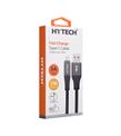 Hytech HY-X410 3A Type-C 1mt Gri Data + Şarj Kablosu Cep Telefonu Aksesuarları
