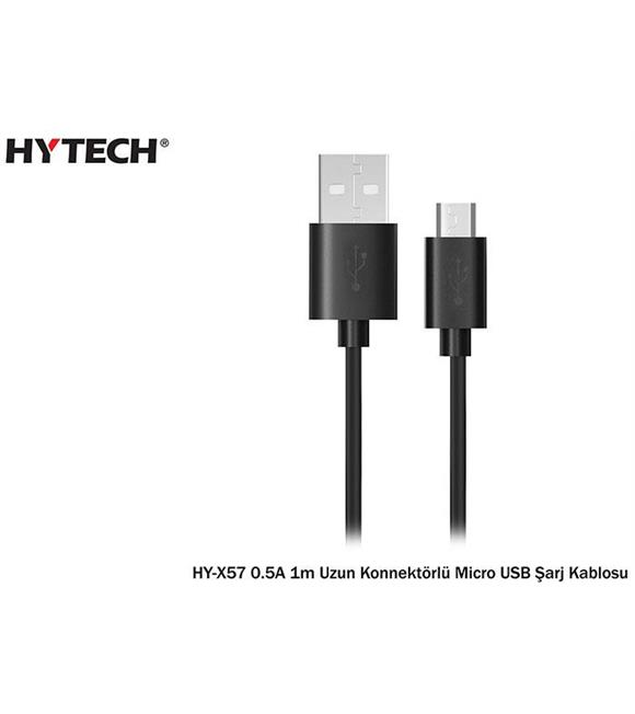 Hytech HY-X57 0.5A 20'li Poşet 1m Uzun Konnektörlü