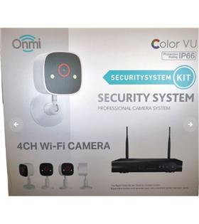 Apronx BS420 4 Kanal Nvr + 3Mp 4 Kamera Full Color Mik. Wifi Set