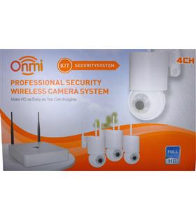 Apronx DSM600 4 Kanal Nvr + 3Mp 4 Kamera Full Color Mik. + 10" Lcd Wifi Set