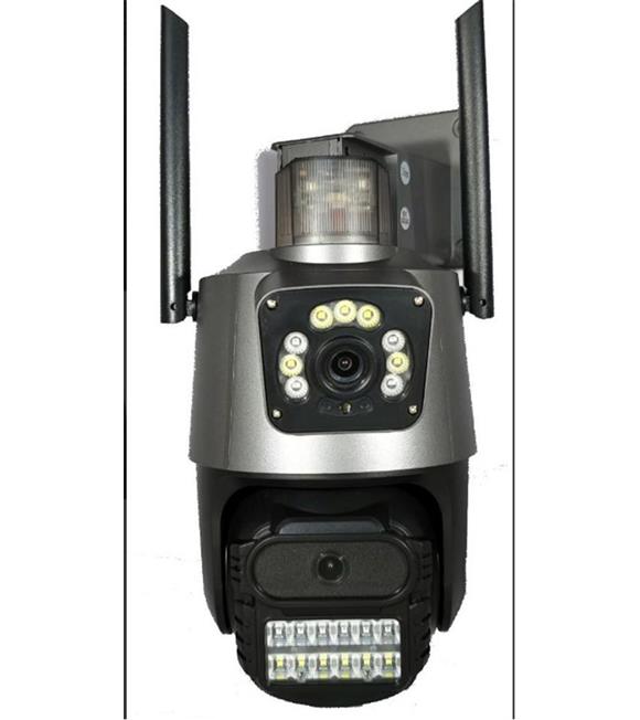 Apronx APX-WP242 6Mp 2.8mm Çift Kamera 19 Led Wifi PTZ
