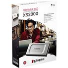 Kingston 1TB SXS2000-1000GA USB 3.2 Type C Gri Gen 2 2000MB Okuma-2000MB Yazma Taşınabilir SSD_1