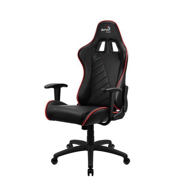 Aerocool AC110BR Siyah-Kırmızı Hava Delikli Profesyonel Oyuncu Koltuğu