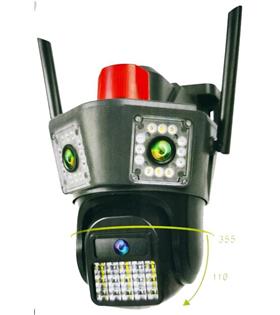 Apronx APX-WPG490 9Mp 3.6mm Üç Kamera 42 Led Wifi PTZ