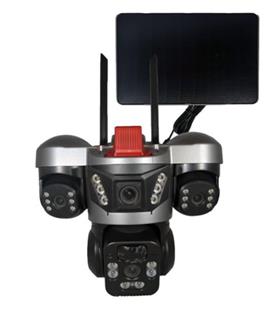Apronx APX-WSP364 9Mp 3.6mm 2-2.8mm 4G Solar Üç Kamera 24 Led PTZ