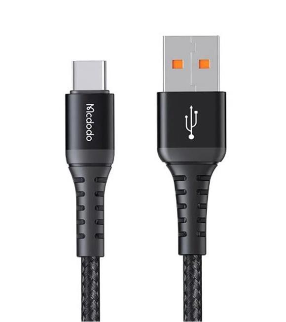 MCDODO CA-2271 USB-A TO Type-C Q.C 4.0 Hızlı Data-Şarj Kablosu 1M - Siyah