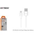 Hytech HY-X106 2m 2.4A Type-C Beyaz Şarj Kablosu Cep Telefonu Aksesuarları