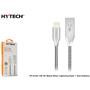 Hytech HY-X122 1M 3A Metal Silver Lightning Data